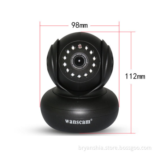 720P IR Day/Night HD IP Camera with WiFi, 2-Way Audio